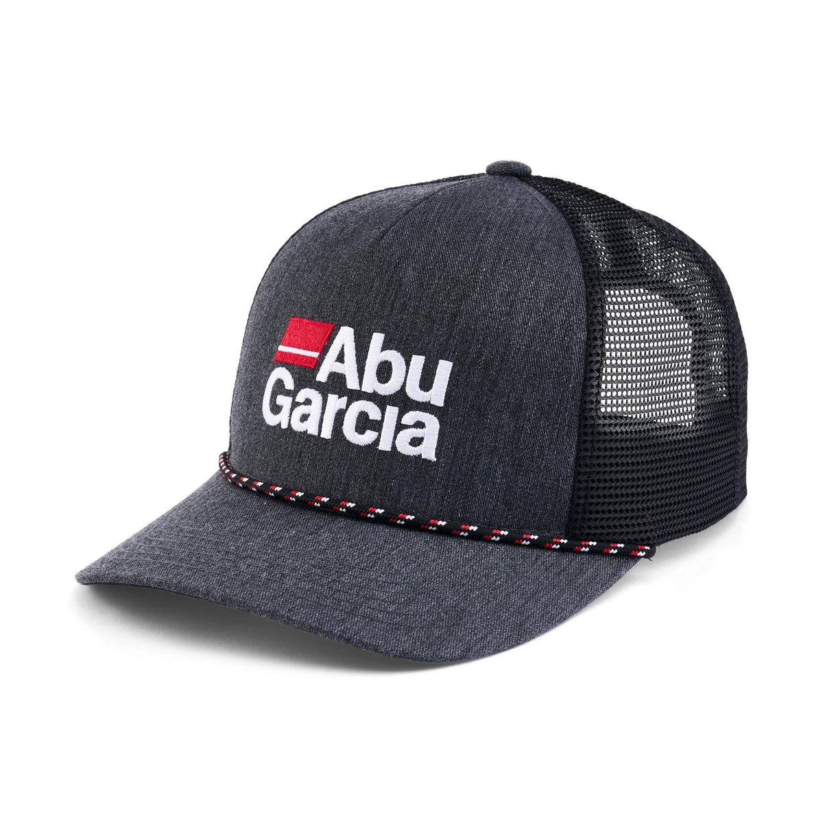 Stacked Logo Heather Rope Trucker