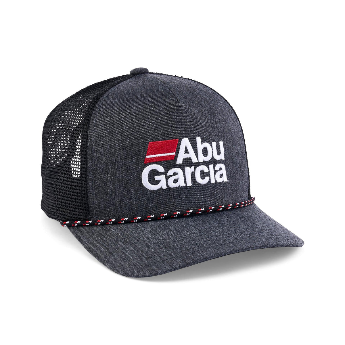Stacked Logo Heather Rope Trucker